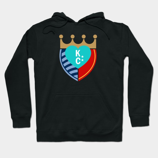 KC Sports Mashup Hoodie by Heart KC